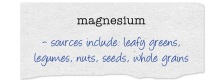 Way quote. Nutrient_magnesiumII
